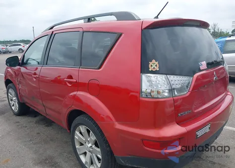 2013 Mitsubishi Outlander Se из США, поврежденный, VIN JA4JT3AW0DU019608
